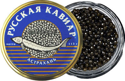 Caviar Beluga, Caviar Russe