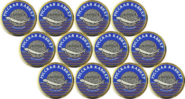 Caviar Béluga 12 bocaux de 1356g Caviar Béluga 12 bocaux de 1356g