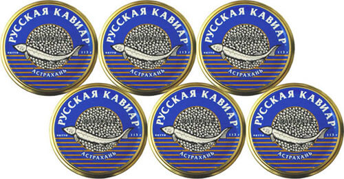 Caviar Béluga 6 bocaux de 678g