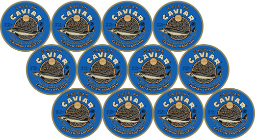 Caviar Osciètre 12 bocaux de 1356g